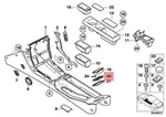 Bmw Z3 Roadster 1.8 1.9 2.0 2.2i 2.5 Rear Switch Cover 51168398470. Fixed Price $38.67.
