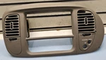97-03 Ford F150 Center Dash Radio Climate Trim Stereo Bezel Panel Tan Oem. Fixed Price $58.49.
