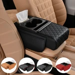 For Ford Car Armrest Cushion Center Console Cover Cup / Phone Holder &tissue Box. Fixed Price $17.94.