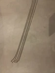 1962 1963 1964 Impala 2 Dr. Hardtop Headliner Bows. Original Set.. Fixed Price $149.00.