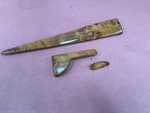 Bmw E53 X5 Front Interior Dashboard Light Wood Trim 3 Pieces Oem #03180. Fixed Price $27.00.