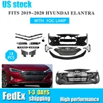 New Complete Front Bumper Set W/ Fog Lamp Fits 19-20 Hyundai Elantra Korea Built. Fixed Price $306.97.