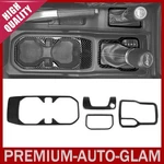 Carbon Console Gear Shift Water Cup Armrest Cover Trim For Jeep Wrangler Jl 18+. Fixed Price $37.49.