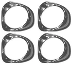 1963 Impala, Biscayne & Belair Headlamp Bezels 4-pieces New Dii. Fixed Price $128.89.