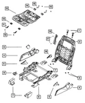 Genuine Mopar Seat Shield Right Inboard 1ul19dx9aa. Fixed Price $38.00.