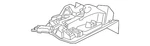 Genuine Mercedes-benz Cover Instrument Panel 172-680-55-01-9051. Fixed Price $97.08.