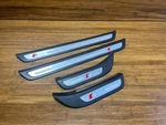 2009-2017 Audi Q5 8r Front Right & Left Sill Plate S-line Trim Set 4 Oem *note*. Fixed Price $123.25.