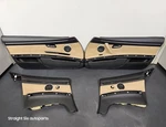 08-13 Oem Bmw E93 M3 Convertible Front Rear Door Card Panels Leather Set Bamboo. Fixed Price $195.05.