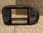 Xl34-1504302-bgw 1997-2003 Ford F150 Oem Center Dash Bezel Wood Grain - See Pic. Fixed Price $139.99.