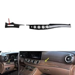 For Mercedes Benz E Class W213 2016-2022 Abs Carbon Fiber Centre Console Trim. Fixed Price $210.55.