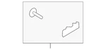 Genuine Ford Interior Door Handle Trim Jl1z-7822620-ad. Fixed Price $21.48.