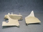 90-95 Mercedes W124 300d Left Footrest & Right Kick Trim Panel Set Beige Oem. Fixed Price $178.42.
