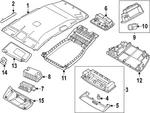 Genuine Nissan Rain Sensor Cover 26498-7lf0a. Fixed Price $75.66.