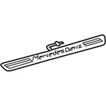 Genuine Mercedes-benz Oe Cover Rail 243-680-63-00. Fixed Price $208.29.