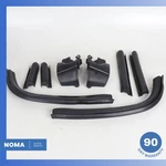 96-02 Bmw E36 Z3 Convertible Top Roof Molding Rubber Seal Set Oem 60k. Fixed Price $182.60.
