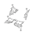 Genuine Mopar 2018-2023 Jeep Wrangler Front Wheelhouse Carpet Right 6sq62tx7aa. Fixed Price $127.16.
