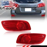 2x Red Lens Rear Bumper Reflector Set For 2007-2009 Hyundai Santa Fe 924092b010. Fixed Price $44.99.