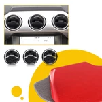 Car Interior Air Vent Outlet Cover Trim For 15-19 Ford Mustang Texture Carbon Us. Fixed Price $14.99.