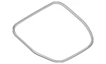 Genuine Nissan Back Glass Weatherstrip 90830-6gp0a. Fixed Price $232.30.