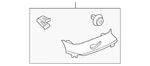 Genuine Kia Rear Pillar Trim 85865-s9000wk. Fixed Price $137.34.