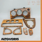 97-06 Jaguar X100 Xk8 Xkr Dashboard Panel & Center Console Trim Set Wood Oem. Fixed Price $375.50.