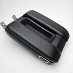 1997-2001 Bmw E38 740il 750il Black Leather Center Console Armrest Storage Trays. Fixed Price $149.85.