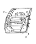 Genuine Mopar Release Handle Bezel Left 1wd61lu7ac. Fixed Price $113.45.