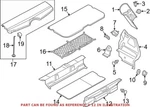 Genuine Authentic Oem Trunk Trim Scuff Plate For Mini 51477298591. Fixed Price $80.00.