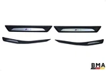 Bmw M3 F80 Front & Rear Door Sill Entry Trim Set Assembly 2015 - 2018 Oem. Fixed Price $79.99.