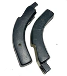 1987-1991 Ford F150 F250 F350 Bench Seat End Hinges Trim Caps Pair Set Black Oem. Fixed Price $30.12.