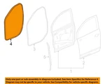 Gm Oem 16-20 Envision Front Door Components-w'strip On Body 23319127. Fixed Price $55.76.