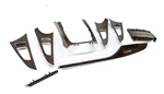 2012 Audi A6 (c7) Dash Door Console Wood Grain Interior Trim Set (walnut Wood). Fixed Price $238.82.