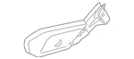 Genuine Mercedes-benz Cover Height Adjustment 232-919-17-00-9051. Fixed Price $48.01.