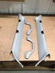 1999-03 Ford F150 F250 Lh Rh A Pillar A-pillar Trim Set Gray Double Grab Handles. Fixed Price $89.00.