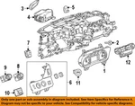 Gm Oem 15-20 Suburban Instrument Panel Cluster Switches-switch Bezel 22887683. Fixed Price $34.93.