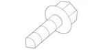 Genuine Hyundai Steering Wheel Bolt 56115-b1000. Fixed Price $7.00.