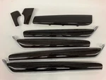 17-22 Volvo S90 Flame Birch 7pc Wood Trim Set Long Rear Doors 31366679. Fixed Price $65.00.
