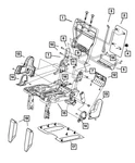 Genuine Mopar Recliner Seat Cover Outboard 1al98dx9aa. Fixed Price $10.07.