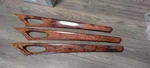 03-06 Mercedes R230 Front Right Passenger Side Door Trim Wood Molding Geneve. Fixed Price $50.00.