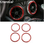 4x Interior Air Conditioner Outlet Vent Trim Ring For 2017+ Chevrolet Camaro Red. Fixed Price $15.99.