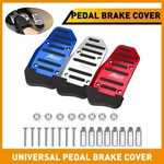 Red/silver/blue Non-slip Automatic Car Gas Brake Foot Pedal Pad Cover Kit Assy. Fixed Price $12.34.