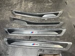 Bmw F80 M3 Front Rear Door Sill Cover Trim Entrance Kick Plates Set. Fixed Price $59.94.