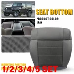 Left Side Bottom Cloth Seat Cover Gray For 2007-2010 Jeep Wrangler Sahara 1-5set. Fixed Price $181.44.
