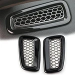 Honeycomb Inner Dash Side Air Vent Outlet Cover For Honda Civic 11th 2022 Up Blk. Fixed Price $16.20.