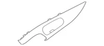 Genuine Nissan Interior Door Handle Trim 80682-6fv1c. Fixed Price $176.10.