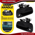 2x Front Exterior Door Handle Black For 1993-1998 Toyota T100 With Key Hole L+r. Fixed Price $27.54.