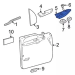Genuine Ford Door Switch Trim Panel 7c3z-14524-ca. Fixed Price $56.78.