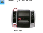 1eb041sdac 09-12 Dodge Ram 1500 Front Center Radio Dash Trim Bezel Oem. Fixed Price $99.00.