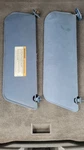 1987-1996 Ford F-150 F-250 F350 Bronco Blue Cloth Sun Visors Shade Pair. Fixed Price $64.95.