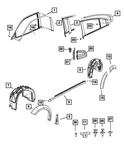 Genuine Mopar Cover Right 68216178ab. Fixed Price $17.12.